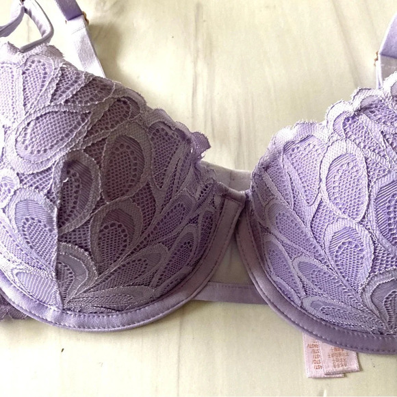 Savage‎ X Fenty Bra “Savage not sorry” lavender bra 32DD - Picture 4 of 8